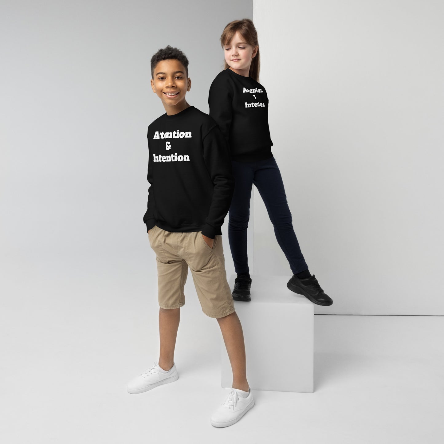 Youth crewneck sweatshirt