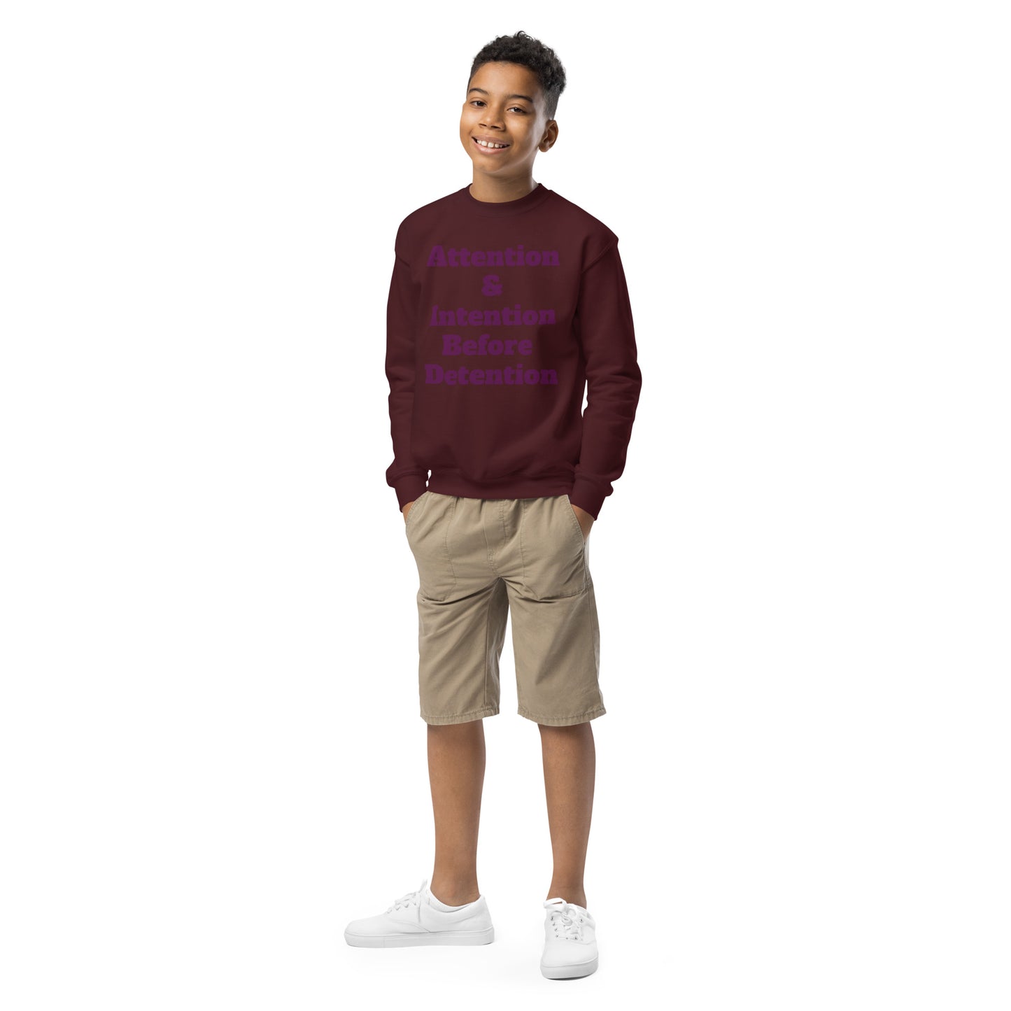 Youth crewneck sweatshirt