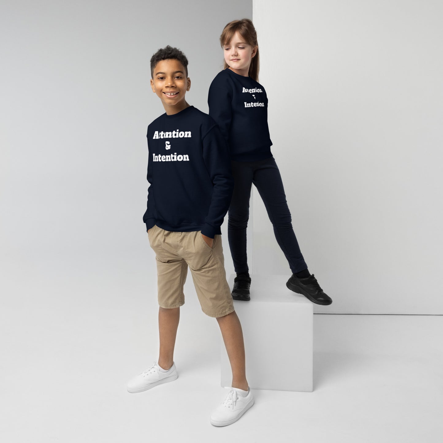 Youth crewneck sweatshirt